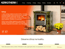 Tablet Screenshot of kerkotherm.sk